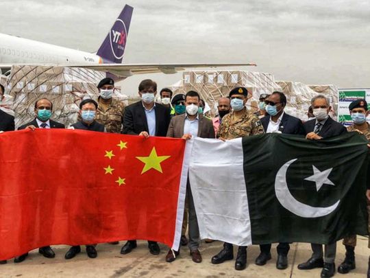 China Pakistan masks