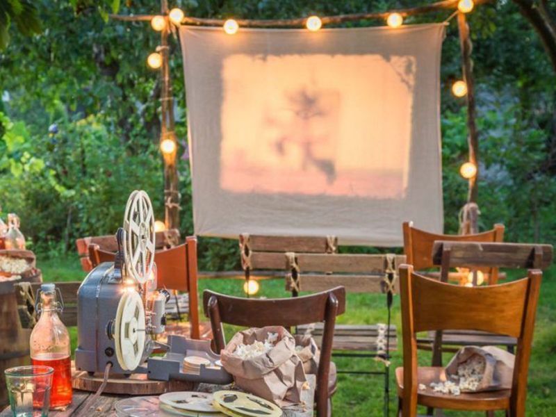 Outdoor movie theatre