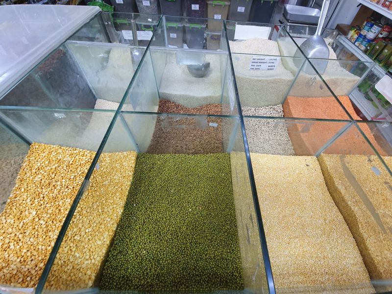 A wholesale trading store in Abu Dhabi sells non-perishables and dry foods.
