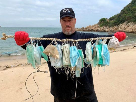 Improper disposal of masks and gloves will add to land and marine pollution