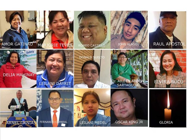 Coronavirus Faces Of Filipino Nurses Porters Who Died In The Uk