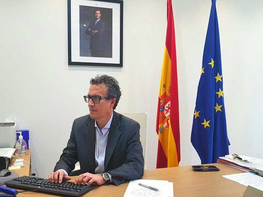  Ambassador of Spain to the UAE Antonio Alvarez Barthe 