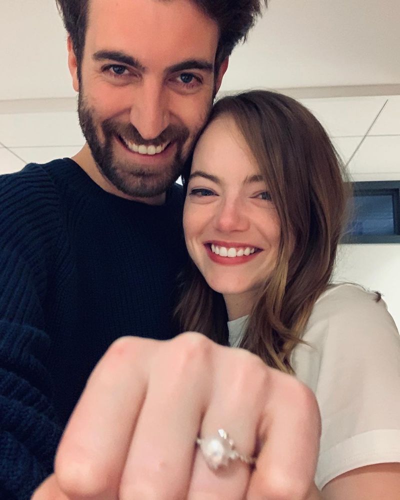 Emma Stone and Dave McCary