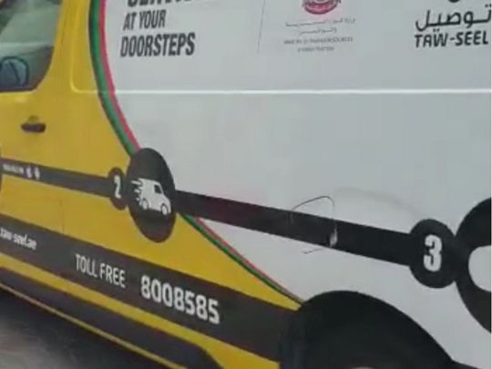 Van offers government services on the go in Dubai