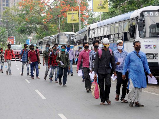 Migrant labourers West Bengal