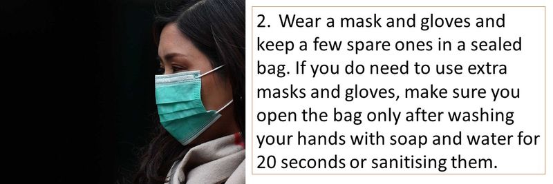 If you want to go back to work after follow these precautions 