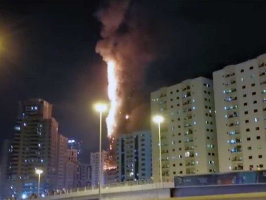Sharjah fire