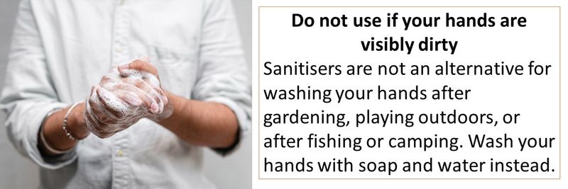 Follow these basic hand sanitiser guidelines to stay safe during coronavirus