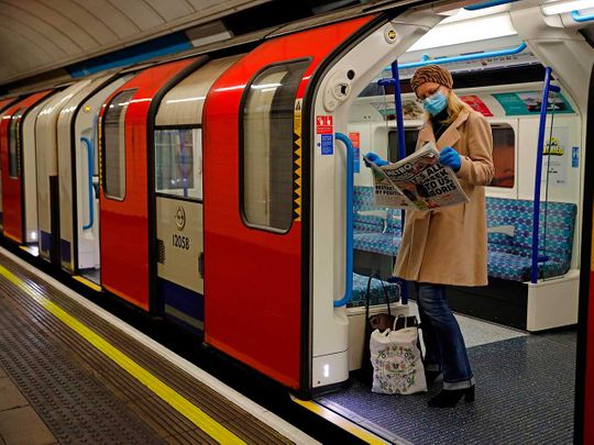 London Underground Tube train