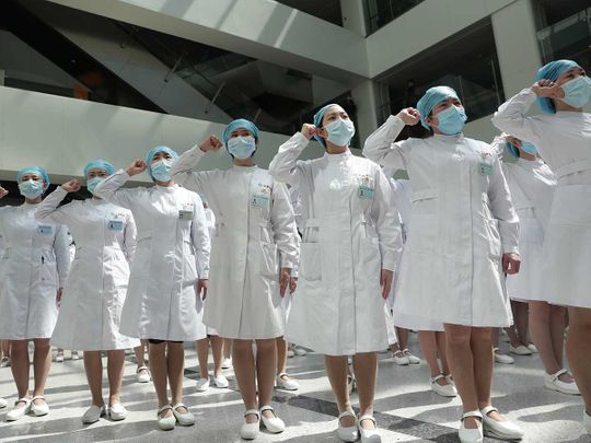 Nurses Wuhan