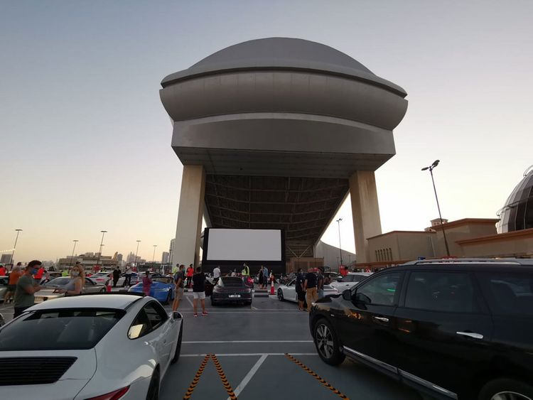 Mall of the Emirates drive-thru