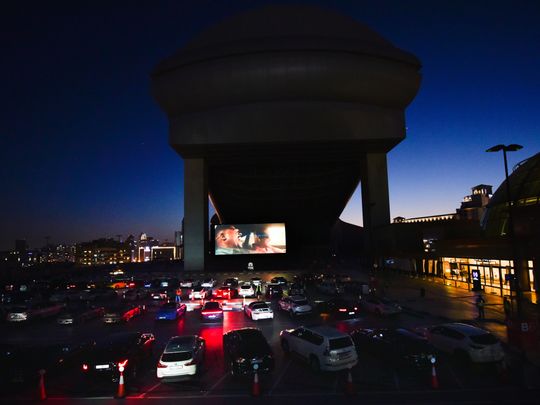 Dubai's new drive-in cinema