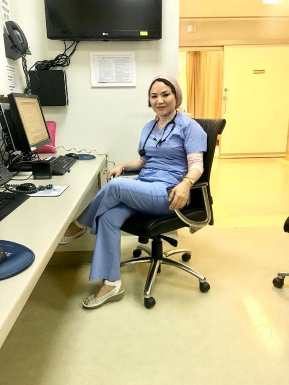 NAT 200514 Dr Sara Ahmedi.  GP at Emergency Room , Saudi German Hospital-1589531464922