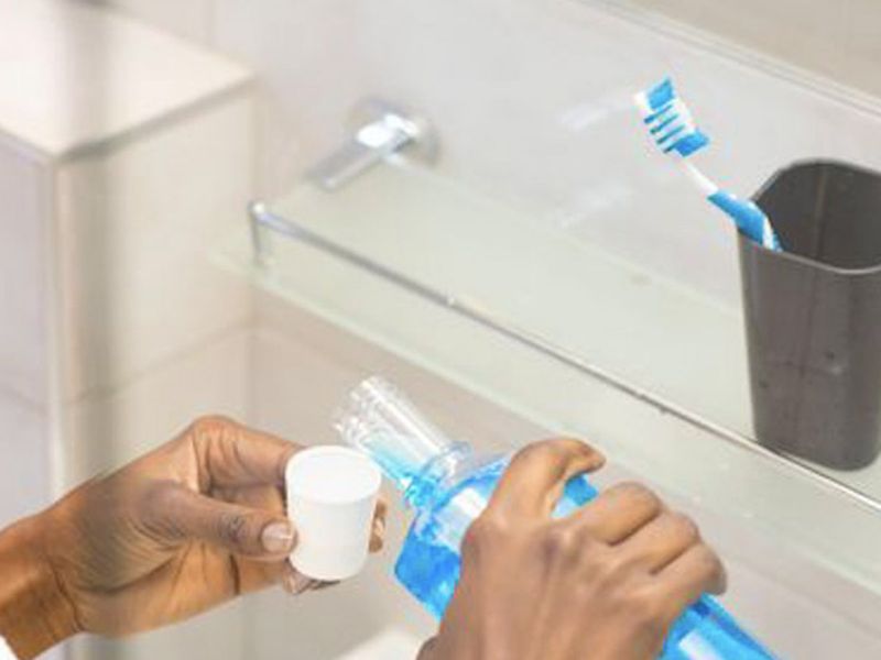 The use of mouthwash could reduce the chance of the transmission of coronavirus. 