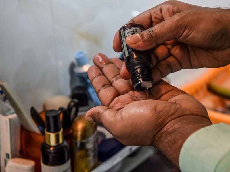 Indian men, grooming products