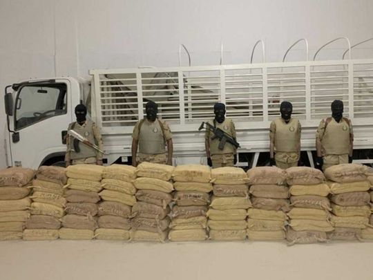 Saudis Bust Attempt To Smuggle 1 6 Tonnes Of Drugs From Al Houthis