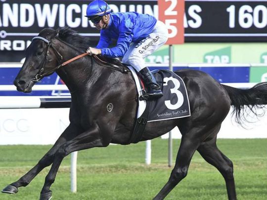  Darley homebred, Kementari will contest the Group 2 Victory Stakes at Brisbane, Australia on Saturday. Courtesy: Godolphin website