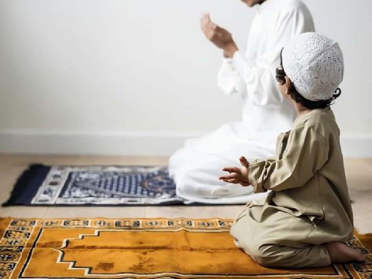 Eid prayers at home