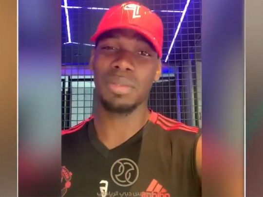 Paul Pogba conveys his Eid message via Dubai Sports Council