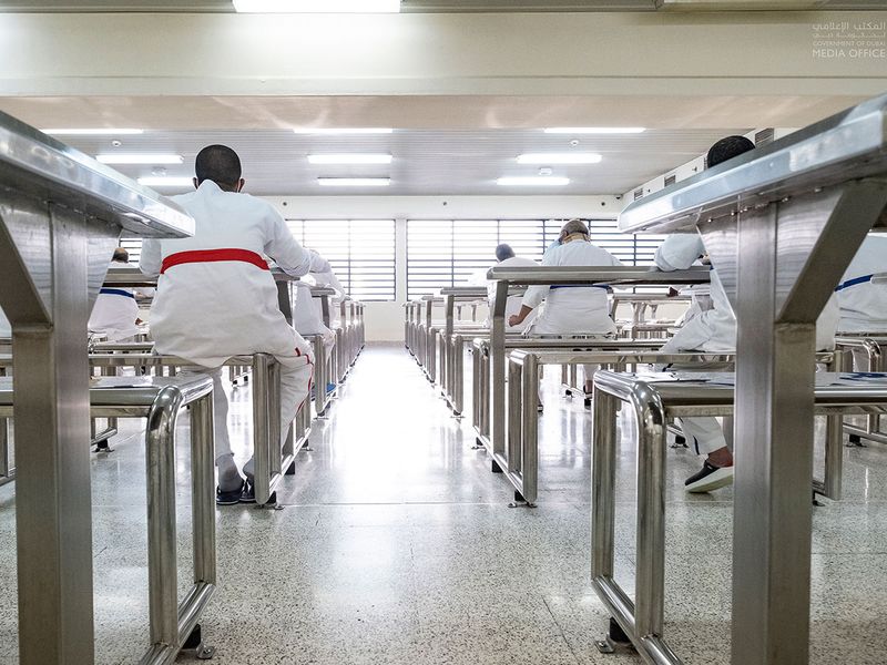 Social distancing  enforced at Dubai Central jail
