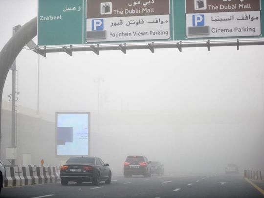 Rain in Dubai