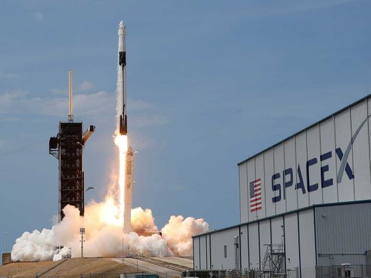 SpaceX ship blasts off with 2 NASA astronauts | News-photos – Gulf News - Gulf News
