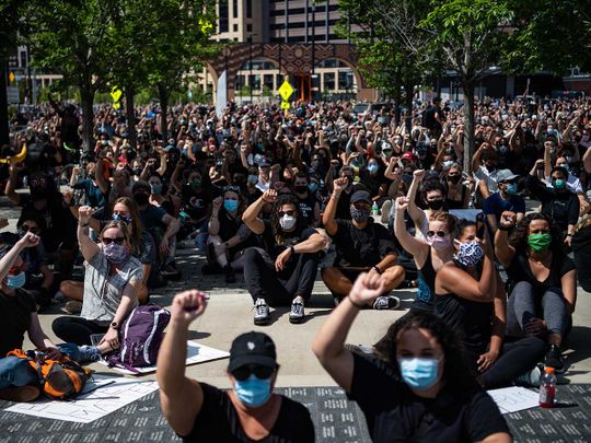 Minneapolis protest