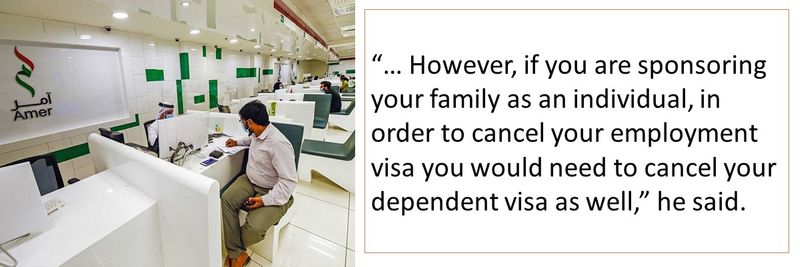 family visa put on hold