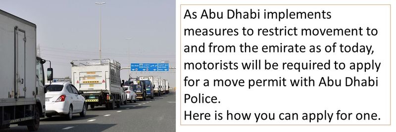 How to apply for Abu Dhabi permit