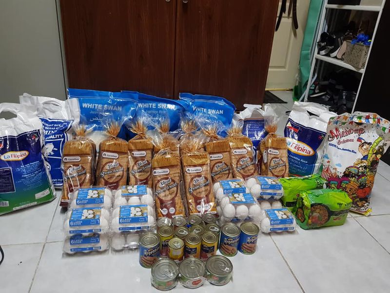 NAT 200602 food given to needy members-1591077418088