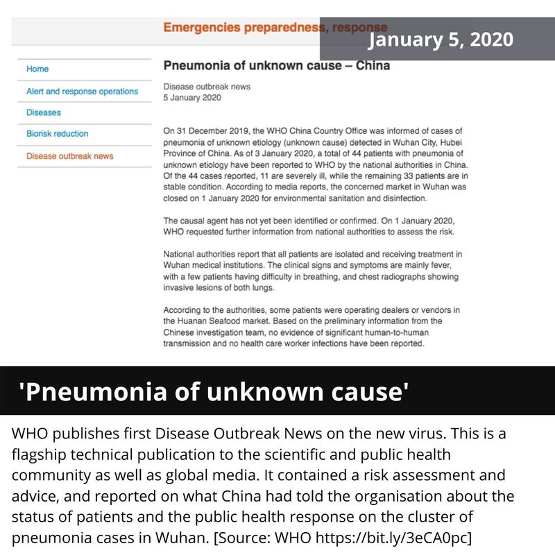 TWO pneumonia warning Jan 5