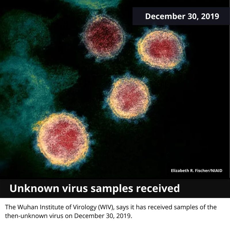 Unknown virus samples