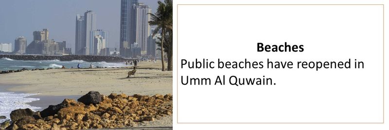 Umm Al Quwain - what's open