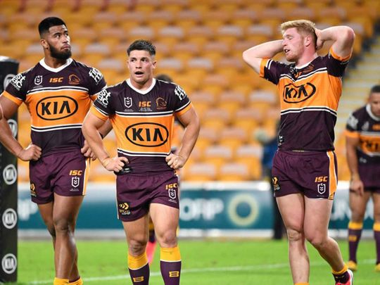 The Broncos suffered a record defeat against the Roosters