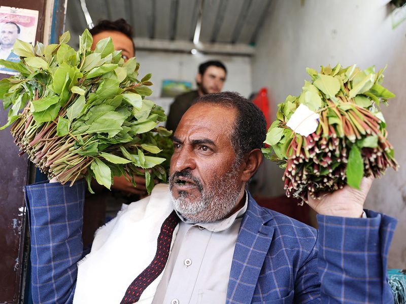 Yemen's chewy qat