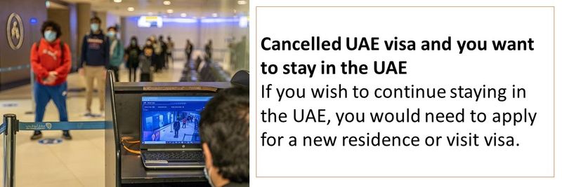 leaving the UAE follow these steps