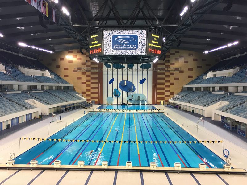 Hamdan Sports Complex is now able to resume its swimming activities