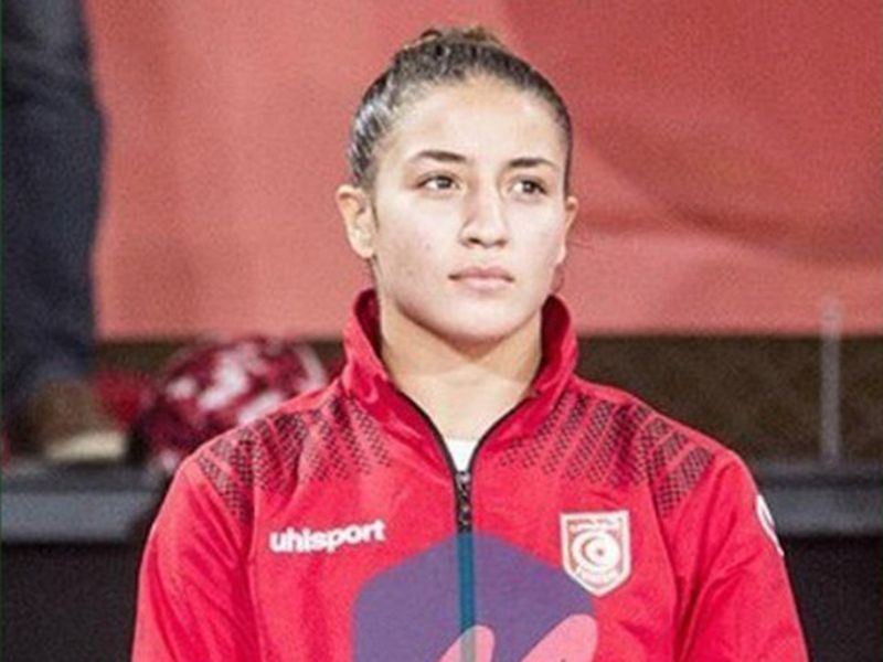 Tunisian judoka Mariam Al Khulaifi 