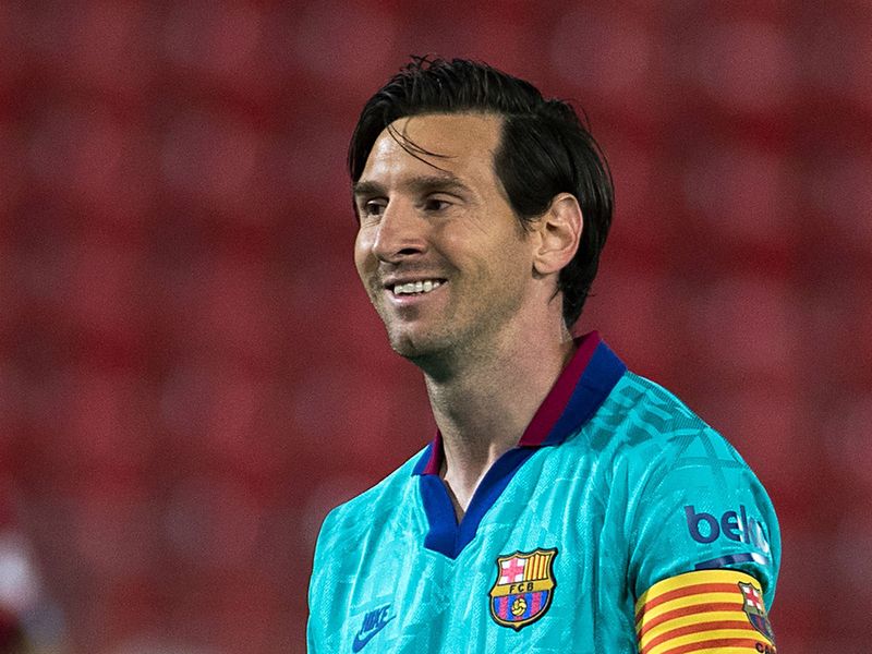 Barcelona's Lionel Messi scored in the win over Mallorca