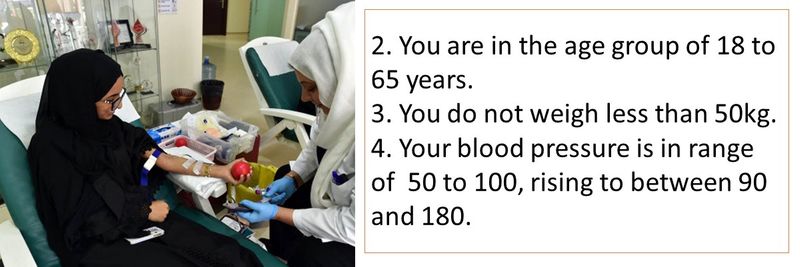 How to donate blood in the UAE 10