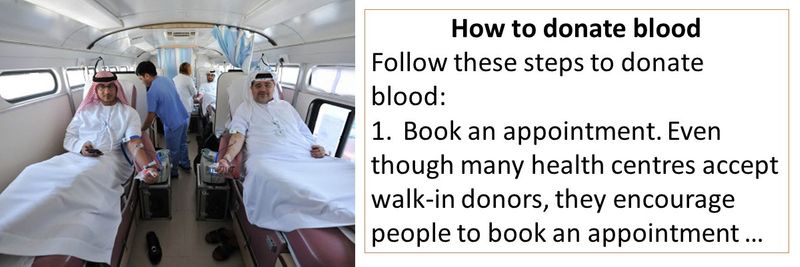 How to donate blood in the UAE 13