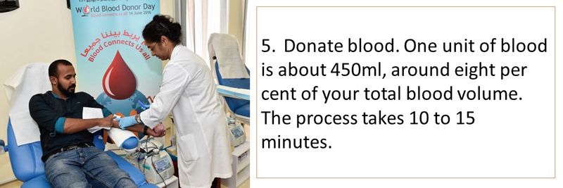 How to donate blood in the UAE 19