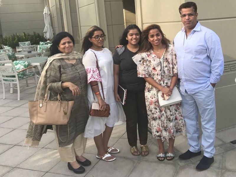 Javed Khatib and wife Rukhsana are stuck in India away from their three daughters