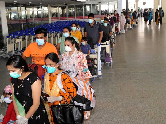 Indian expat Kuwait airport repatriation