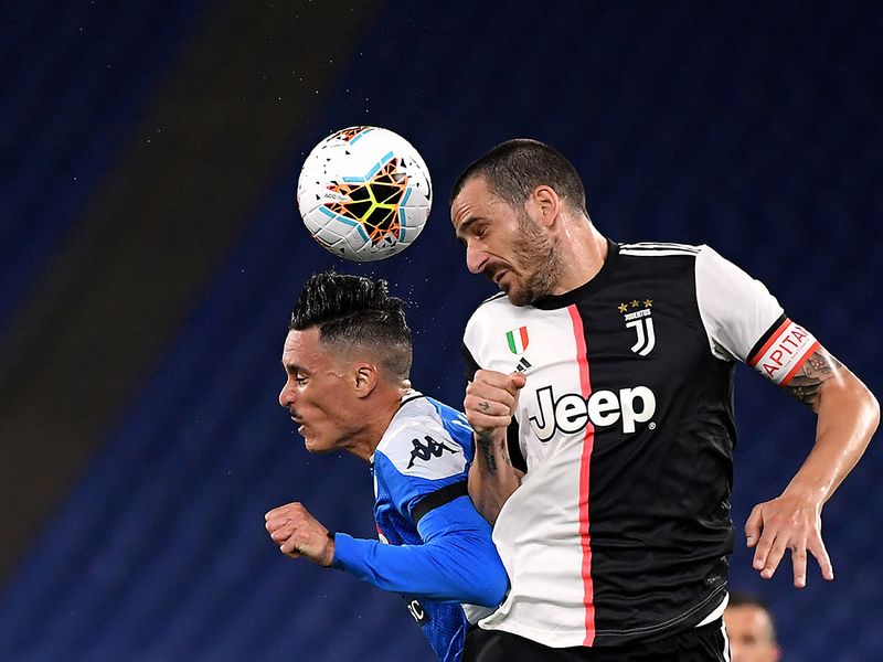 Juventus lose to Napoli in Coppa Italia final.