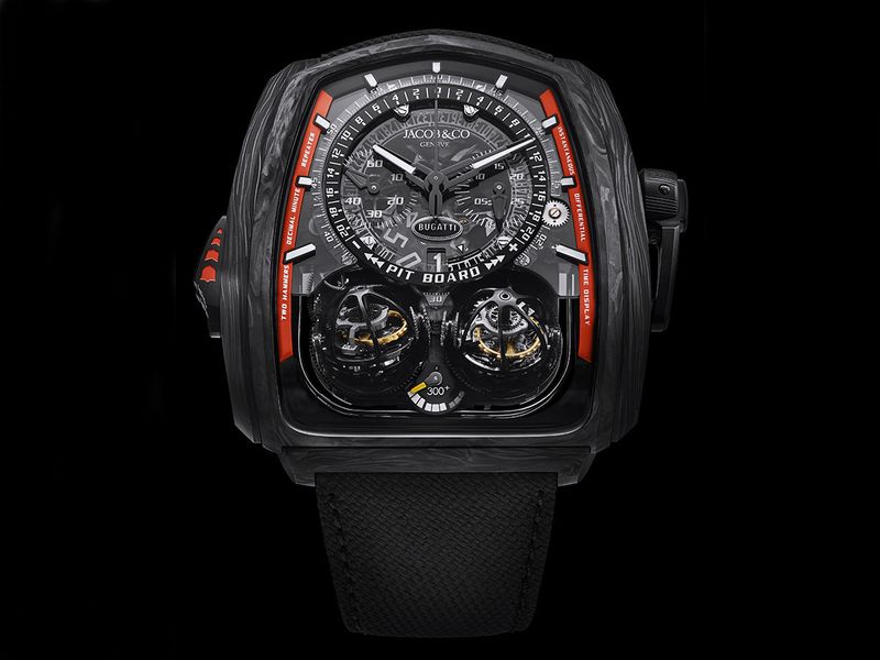 Jacob & Co. Announces Bugatti Chiron 'Engine On The Wrist' Crystal  Timepiece Valued At $1.5 Million