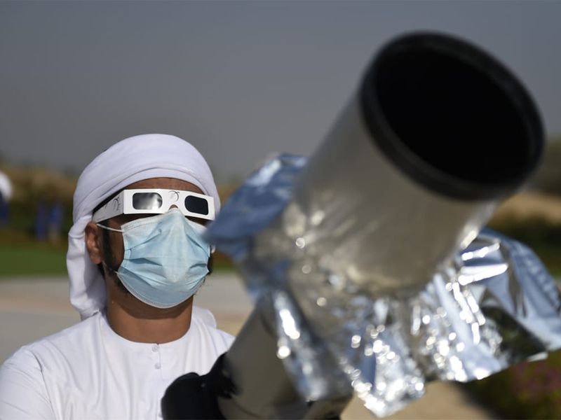 Photos 'Ring of fire' solar eclipse in the UAE Newsphotos Gulf News
