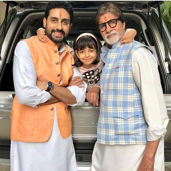 Abhishek and Amitabh Bachchan
