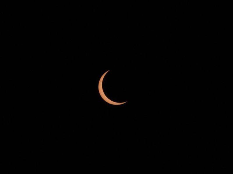 Gulf News reader @sharbeen shared this photo of the solar eclipse