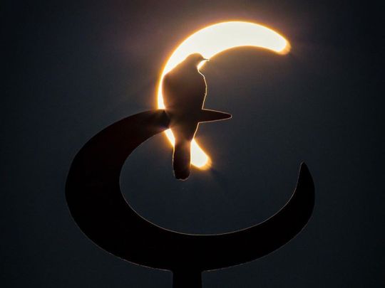 Solar eclipse Dubai: @jruzz